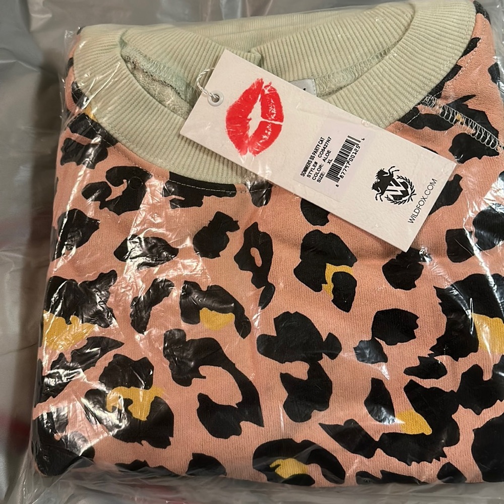 Wildfox Summers Party Cat Sweatshirt